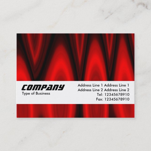 Struktur Band - Fiona Flame II Visitkort (Framsida)