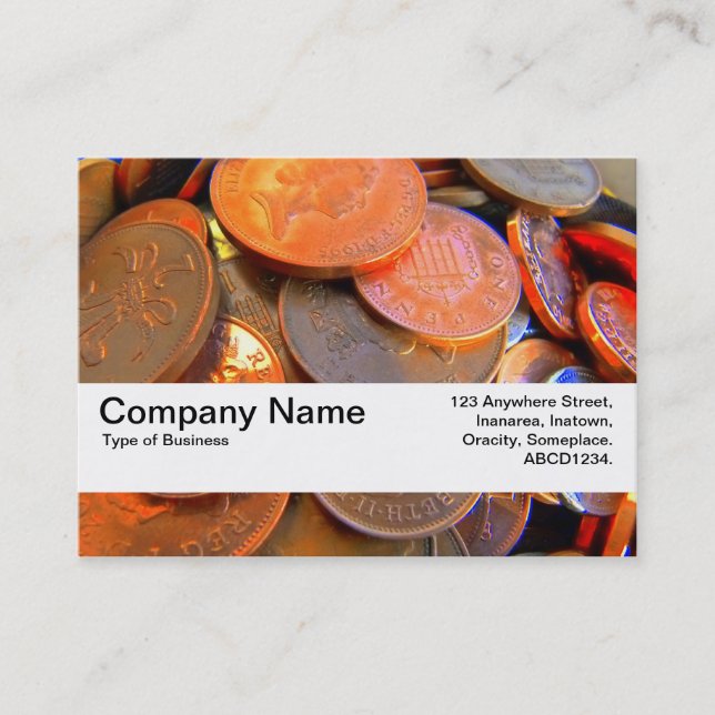 Struktur Band V2 - Pengarnas Färg Visitkort (Framsida)