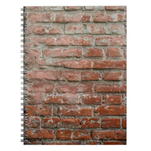 Struktur. Brick. Mur. En bakgrund med attribut Anteckningsbok