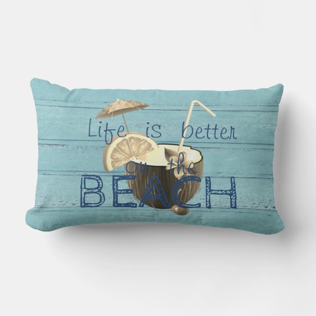 Struktur,Coconut Coctail Lumbarkudde (Framsida)