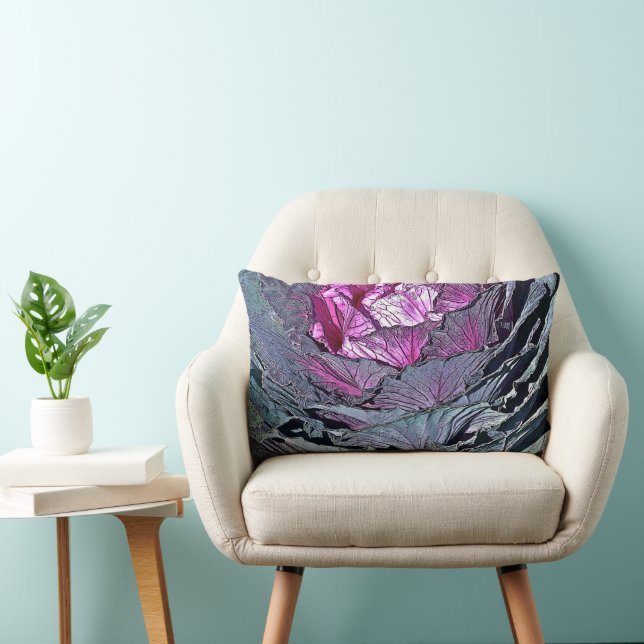 "STRUKTUR & FÄRG/ORNAMENTAL CABBAGE" ACCENT PILLOW LUMBARKUDDE (Stol)