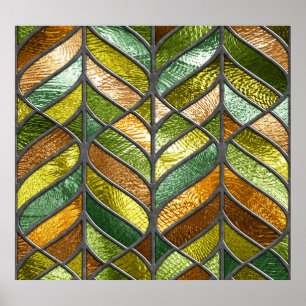 Struktur: Färgfull 3D-elegans. Poster