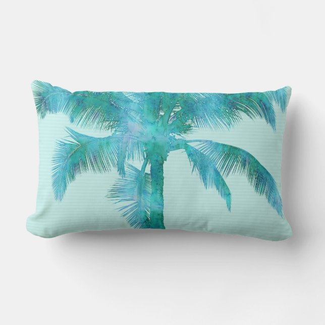 Struktur för bakgrund för vattenfärg för lumbarkudde (Framsida)