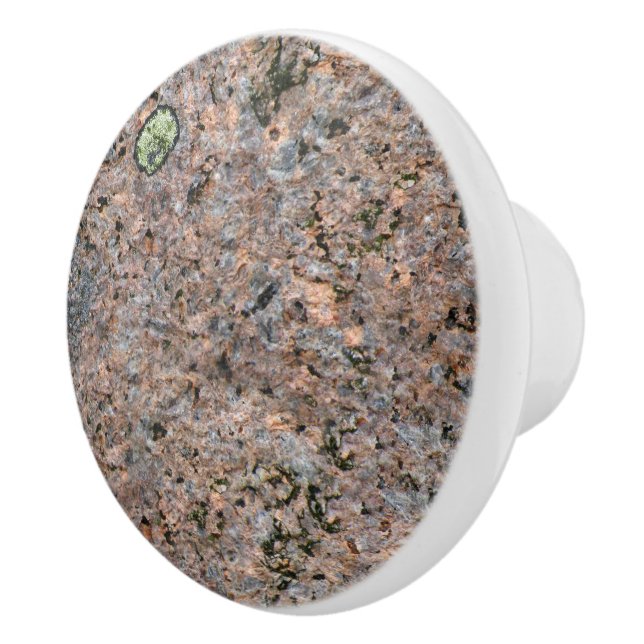 Struktur för geologi för naturstenfoto med Moss Knopp (Höger)