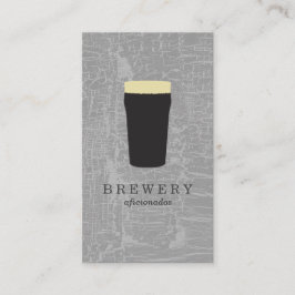 Struktur Grått med ölglas Visitkort