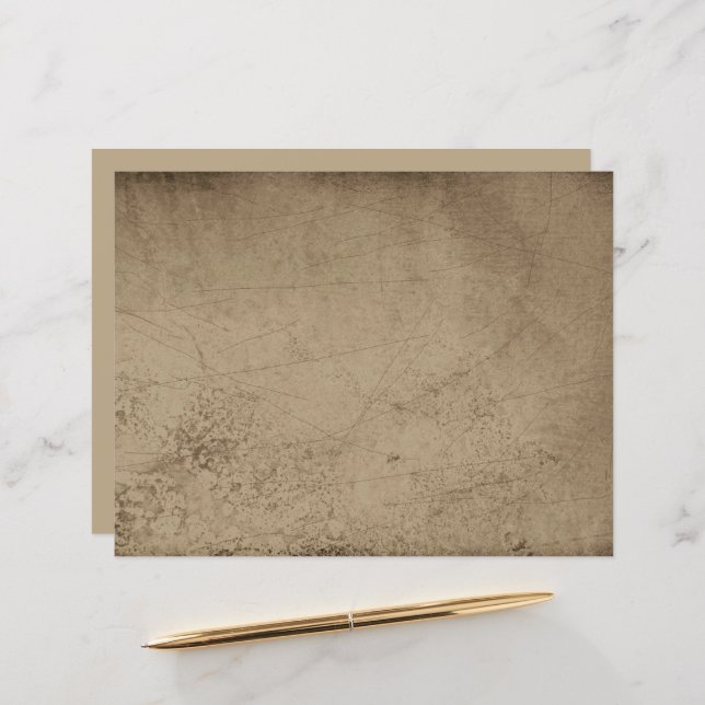 Struktur Grunge Rustic Old Sepia Scratches (Fram/Back In Situ)