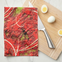 Struktur i en levande koral med tefel i grönten