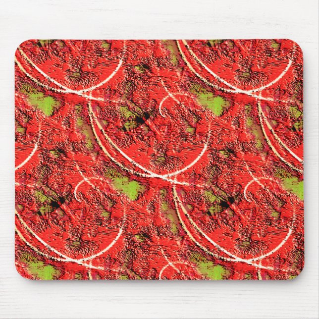 Struktur i en levande koral med tefel i grönten musmatta (Framsidan)