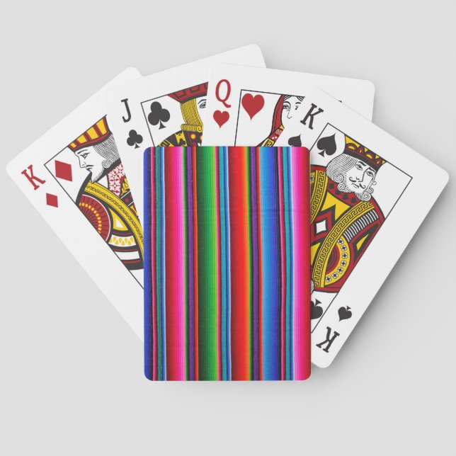 Struktur i mexikansk väv casinokort (Baksidan)