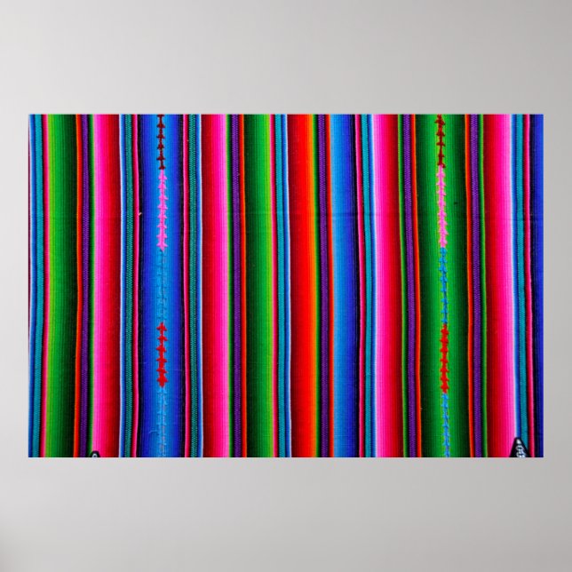 Struktur i mexikansk väv poster (Framsidan)