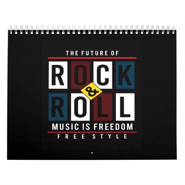 struktur i rock and roll är fri musik kalender (Omslag)