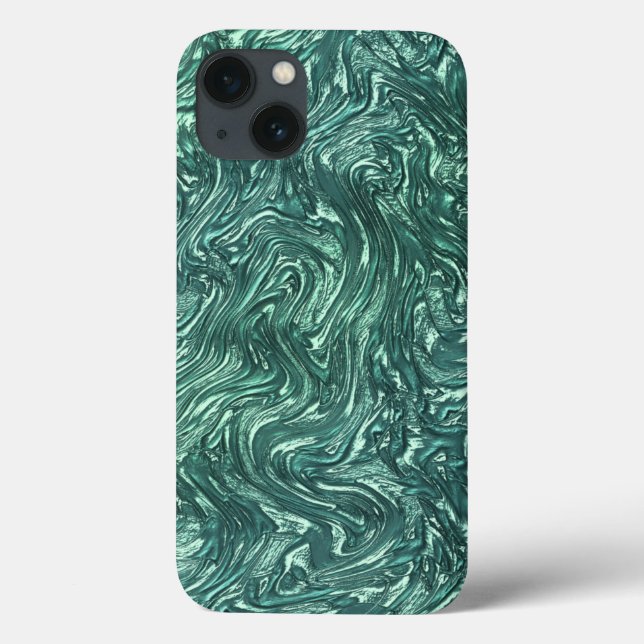 Struktur-jade och cyanskt grönt (Baksida)