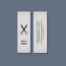 Struktur Light Grått Hair Stylist med minimalistis