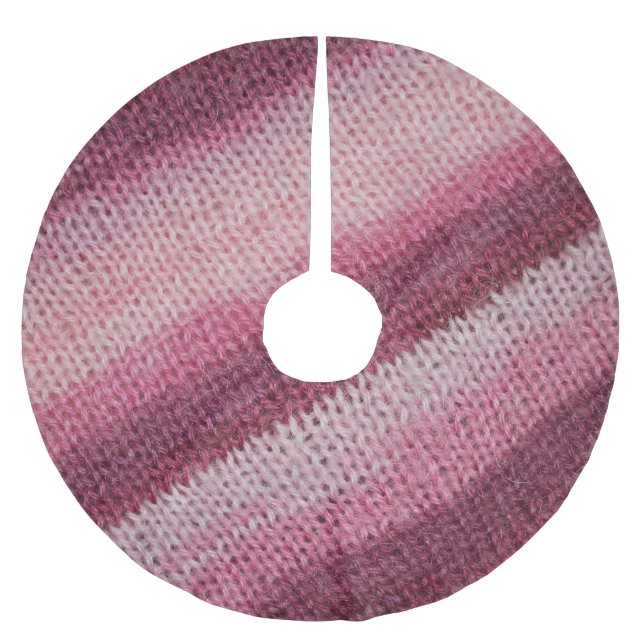 Struktur, lila-rosa abstrakt. julgransmatta borstad polyester (Framsidan)