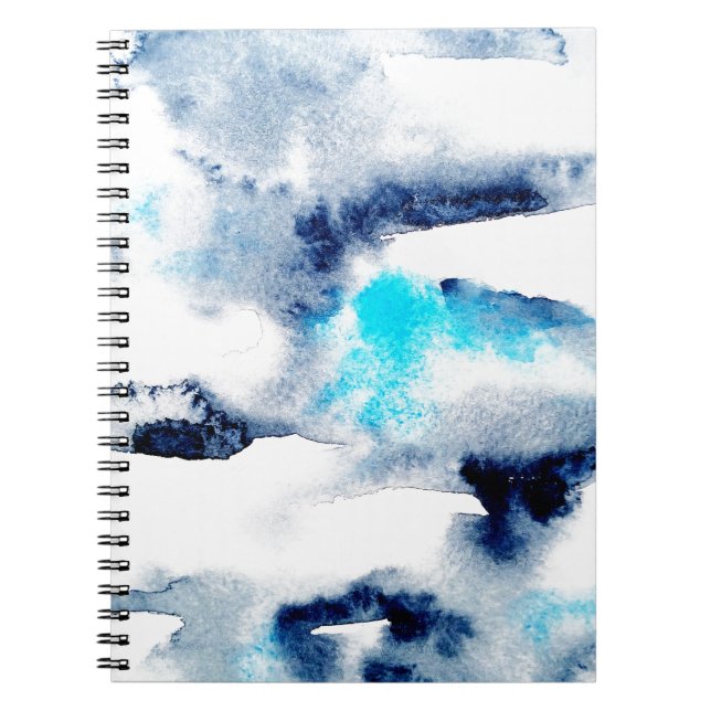 struktur målat i abstrakt med ljusa vattenfärger. anteckningsbok (Framsidan)