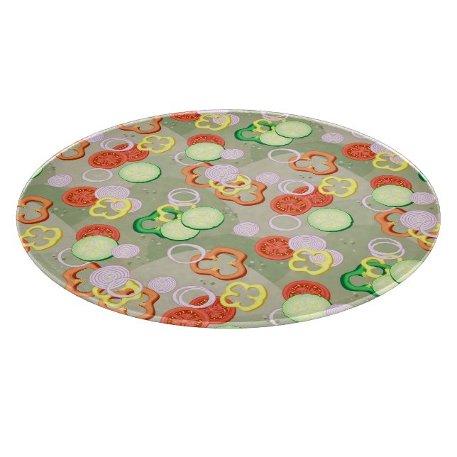 Struktur med grönsaksskivor (Hörn)