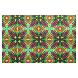 Struktur med Kaleidoscope-design i flerfärg Tyg