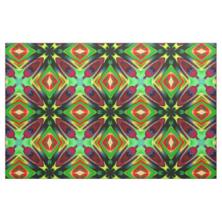 Struktur med Kaleidoscope-design i flerfärg Tyg
