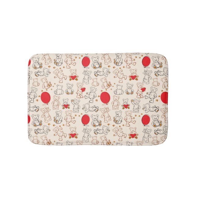 Struktur med nallar badrumsmatta (Framsidan)