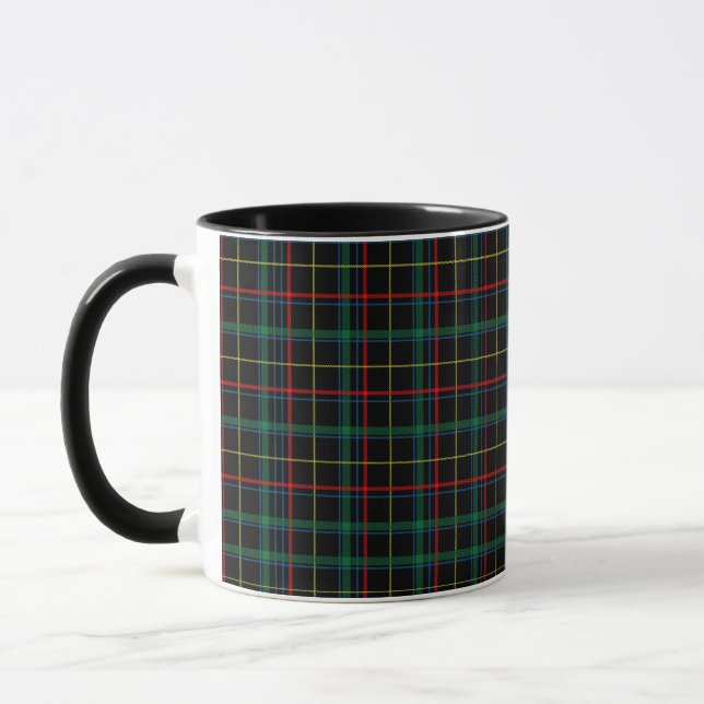Struktur med svart bakgrund-25774 mugg (Vänster)