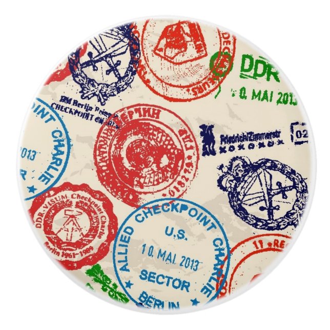 Struktur med verkliga stämplar knopp (Framsidan)