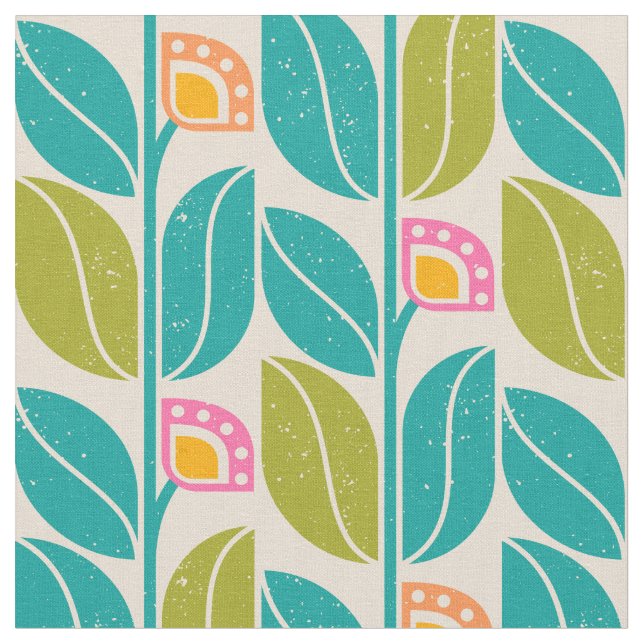 Struktur med vintagens blommönster. tyg (Närbild)