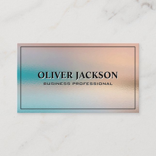 Struktur Shine Background Visitkort (Framsida)