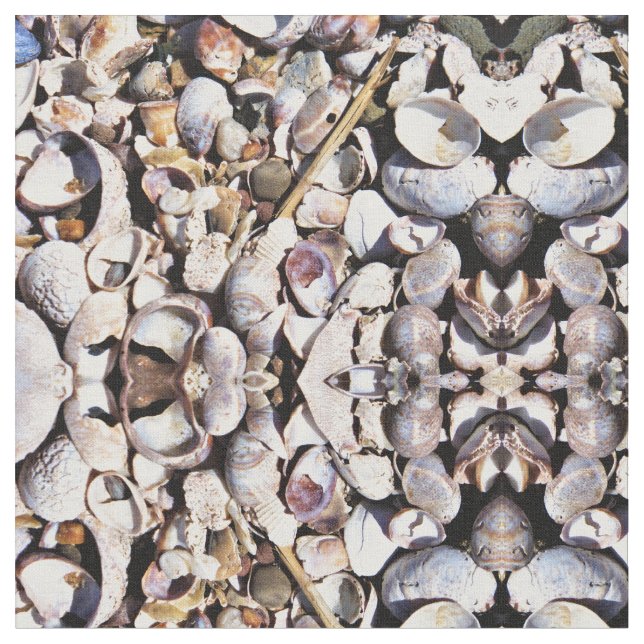 Struktur - Snäckor Tyg (Närbild)