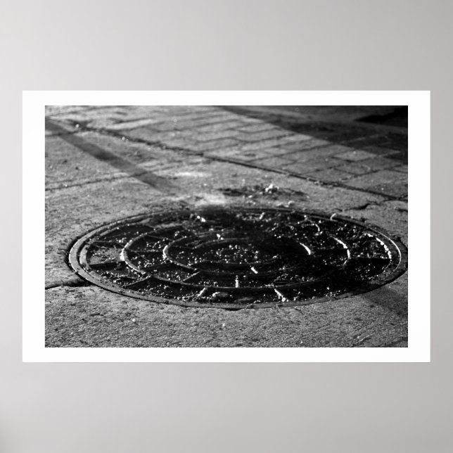 Struktur Studie av nattvarden vid Sightwalk Poster (Framsidan)