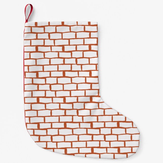 struktur, tegelbakgrund liten julstrumpa (Framsidan)