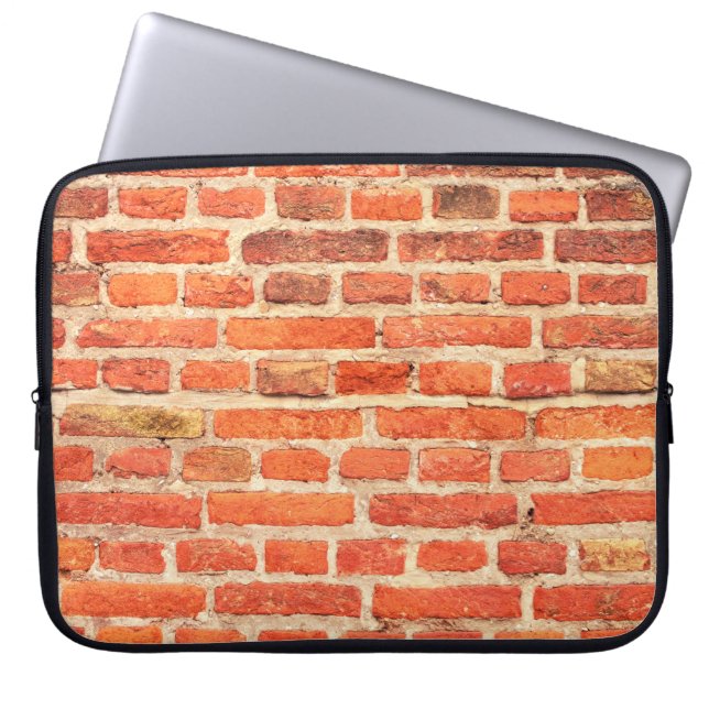 Struktur tegelvägg laptop fodral (Framsidan)