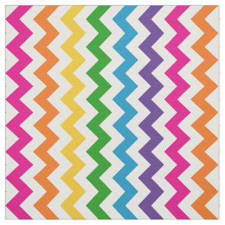 Struktur till Bright Rosa Regnbåge Chevron Tyg