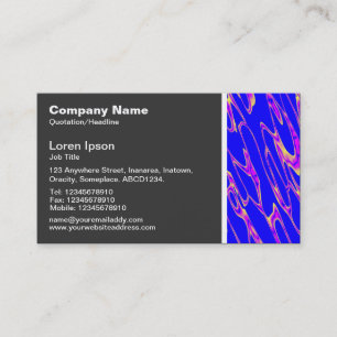 Struktur Tone - Cosmic Marble Abstrakt Visitkort