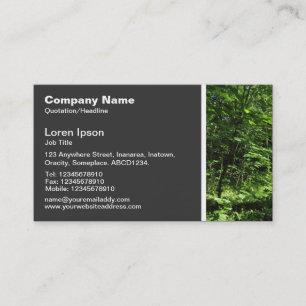 Struktur Tone - Woodland Visitkort