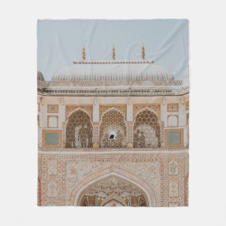 STRUKTUR UNDER TYDLIGT HIMLAR FLEECEFILT