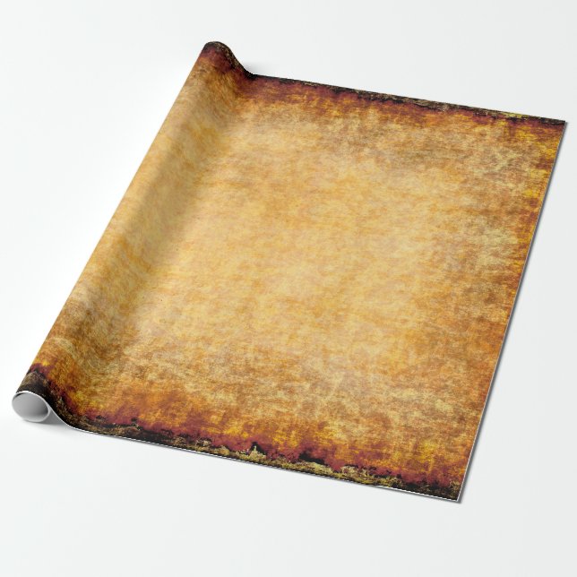 Struktur vintage grymge presentpapper (Utrullad)