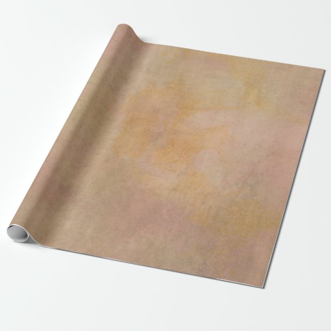 Struktur vintage rosa golden presentpapper (Utrullad)