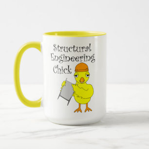 Strukturella Chickar Mugg