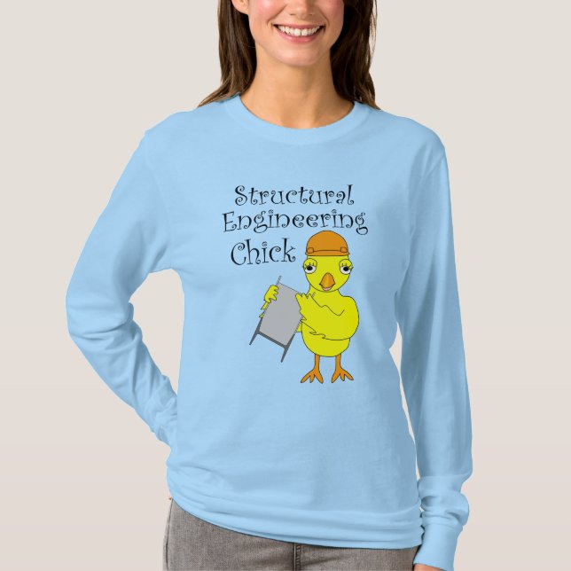 Strukturella Chickar T Shirt (Framsida)