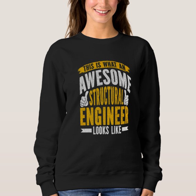 Strukturella motorer för Ingenjör T Shirt (Framsida)