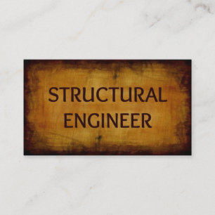 Strukturellt Affärskort Ingenjör Antique Brushed Visitkort