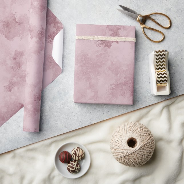 Strukturerad bakgrund Rosa inpackningspapper rulle Presentpapper (Hantverk)