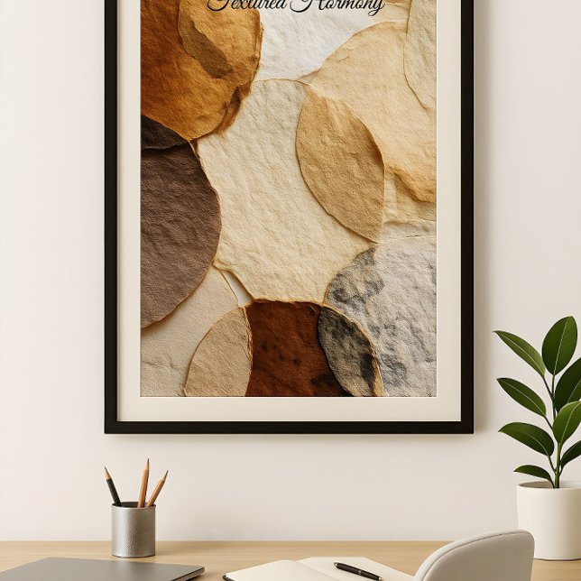 Strukturerad harmoni poster (Skapare uppladdad)