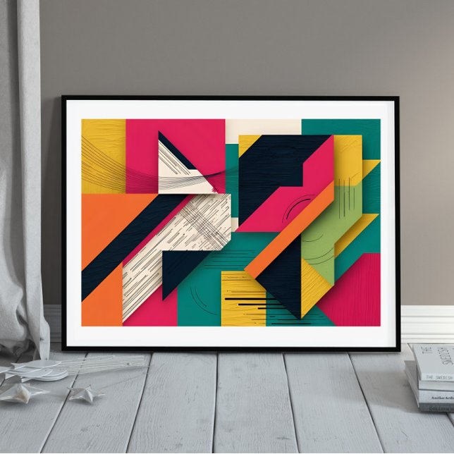 Strukturerad Kaos Poster (Skapare uppladdad)