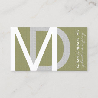 Strukturerad Läkare VÄLJ BAKGRUNDSFÄRG Visitkort