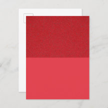 Strukturerad röd topp inbjudan vykort – Anpassa
