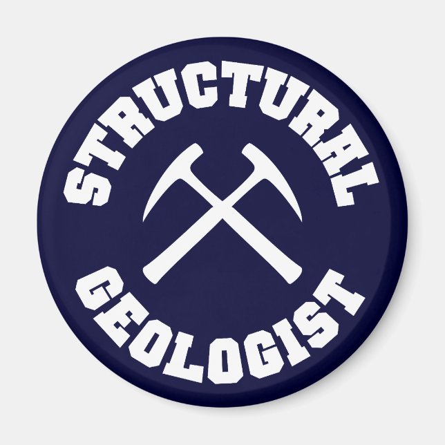 Strukturgeolog Magnet (Framsidan)