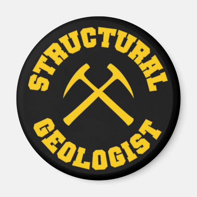 Strukturgeolog Magnet (Framsidan)