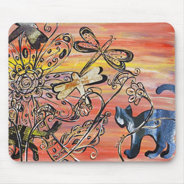 Strukturkatter Mousepad Musmatta (Framsidan)