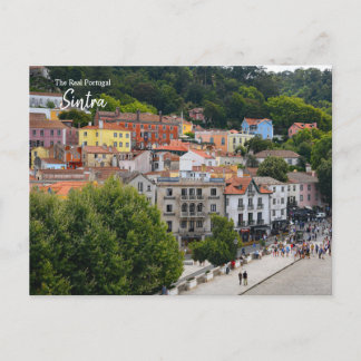 Strullande i Sintra, Portugal Vykort
